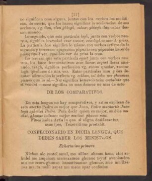 Confesionario en dicha lengua, que deben saber los ministros.