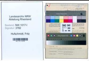 Entnazifizierung Fritz Hufschmidt , geb. 09.08.1884 (Kaufmann)