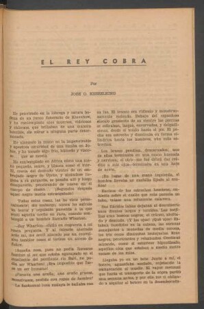 El rey cobra