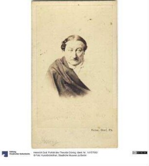 Porträt des Theodor Döring