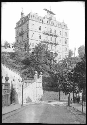 Karlsbad. Militärkurhaus (Villa Weißes Kreuz)