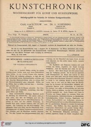 Heft 31 (25. Juli 1895)