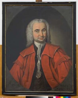 Bildnis des Prof. Johann Andreas von Segner