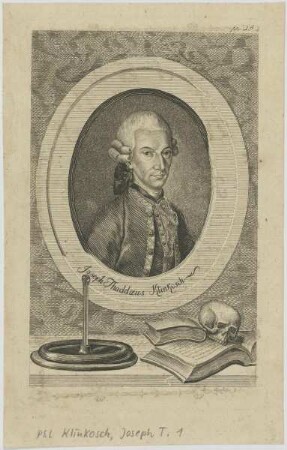 Bildnis des Joseph Thaddæus Klinkosch