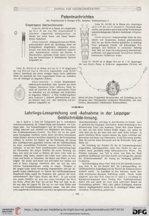 Lehrlings-Lossprechung und -Aufnahme in der Leipziger Goldschmiede-Innung