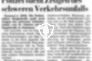 Polizei sucht Zeugen des schweren Verkehrsunfalls