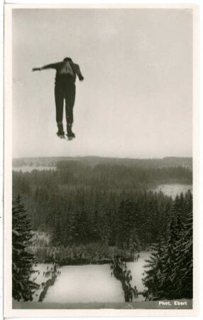 Geyer. Sprungschanze