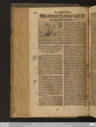 Am andern Sontag nach Ostern/ Evangelium Johan. 10.