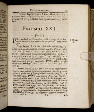 Psalmus XXII. - Psalmus XXIII.