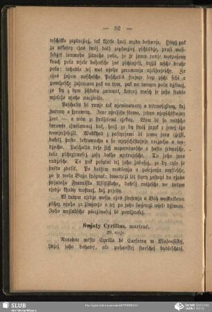 Swjaty Cyrillus, martraŕ