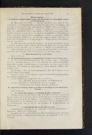 IIa. Die Normalbeobachtungsstationen und Signalstellen in der Seewarte an der Deutschen Küste.
