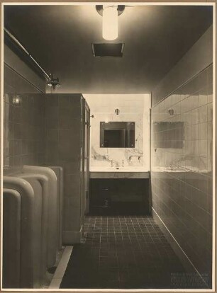 Geschäftsräume F.V. Grünfeld am Kurfürstendamm, Berlin-Charlottenburg Umbau: Innenansicht Sanitärräume