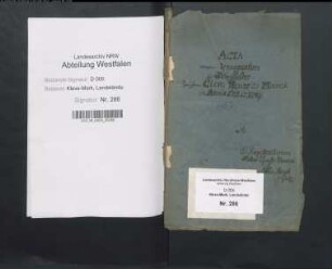 Umlage der Werbegelder zwischen Kleve, Mörs und Mark