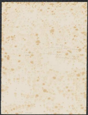 Icones Professorum Marpurgensium — Bildnis des Julius Müller (1801-1878) — Rückseite