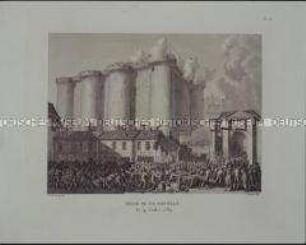 Sturm auf die Bastille 14.7.1789 (Nr. ? Tableau hist.)