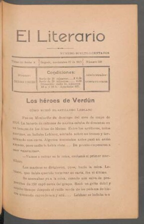 1917,3,108: serie 10, tomo 3, número 108 (noviembre 17 de 1917)