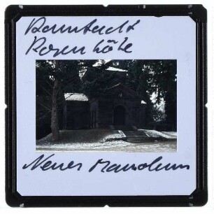 Darmstadt, Park Rosenhöhe,Darmstadt, Neues Mausoleum