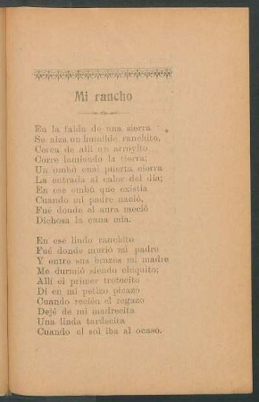 Mi rancho