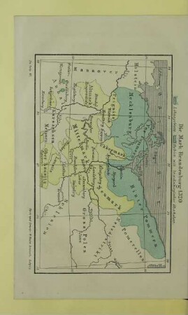 Die Mark Brandenburg 1320