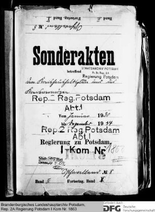 Kreishaushaltspläne, Verwaltungsberichte und Kreisvermögen des Kreises Osthavelland