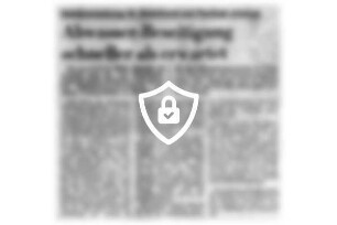 Abwasser-Beseitigung schneller als erwartet