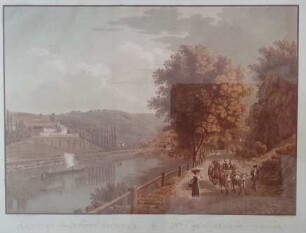 Ansicht von Stift Neuburg bei Heidelberg
