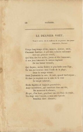 Le Dernier Voeu
