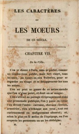 Les Caracteres De La Bruyere, 2