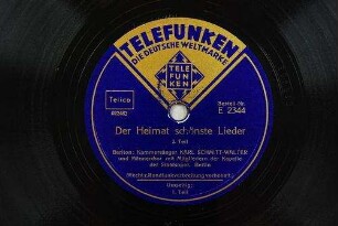 Der Heimat schönste Lieder : 2. Teil