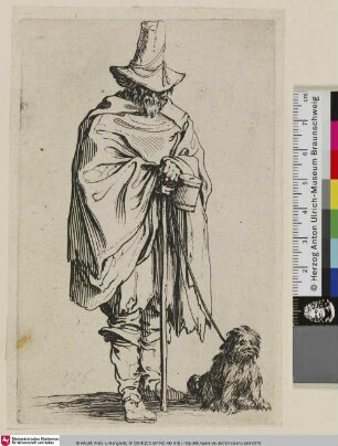 [Der Blinde und sein Hund; L'Aveugle et son chien]