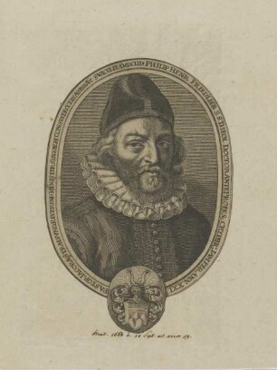 Bildnis des Philippus Henricus Friedlieb