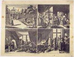 Illustration aus J. B. Basedows "Elementarwerk" (Tafel 10)