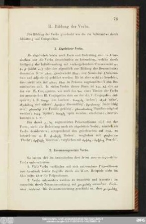 2. Zusammengesetzte Verba.