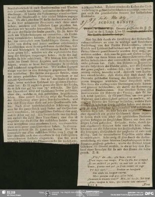Allgemeine Literatur-Zeitung, Nr. 49, vom 12.02.1798 (Fragment), Jena