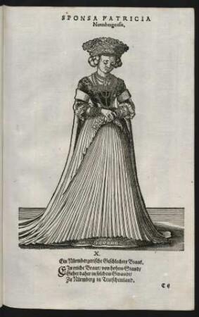 Sponsa Patricia Normbergensis.