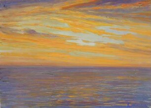 Nach Sonnenuntergang an der Westafrikanischen Küste