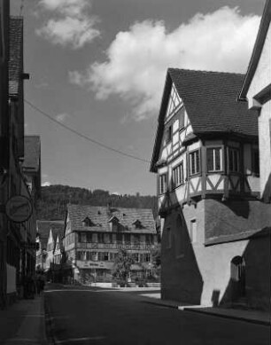 Blaubeuren. Spital (1420). Straßenansicht