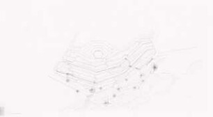 Botanischer Garten Diomedes der Universität Athen: Lageplan Detail
