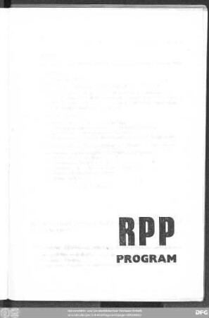 RPP program