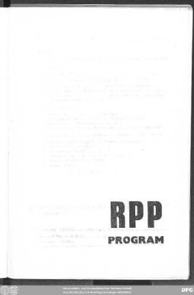 RPP program