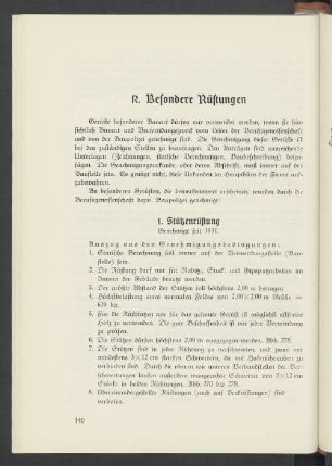 R. Besondere Rüstungen