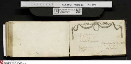 Stammbuch des Ernst Philipp Ludwig Zellmann (1763-1795) aus
                           Braunschweig