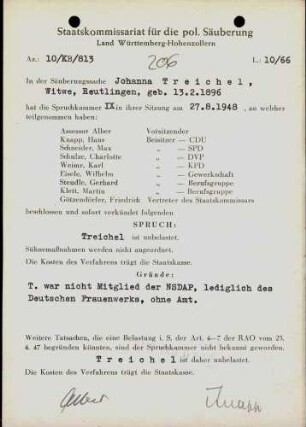Treichel, Johann