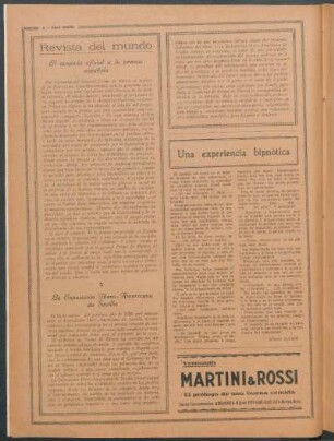 El auspicio oficial a la prensa española