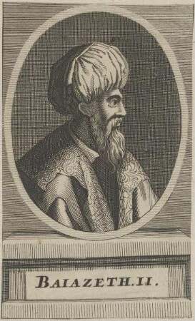 Bildnis des Baiazeth. II., Sultan des Osmanischen Reiches