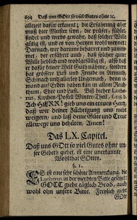 Das LX. Capitel. - Das LXIII. Capitel.