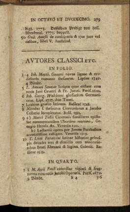 Autores classici etc.