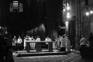 Freiburg: Münster, 50 Jahre Priesterjubiläum Weihbischof Karl Gnädinger