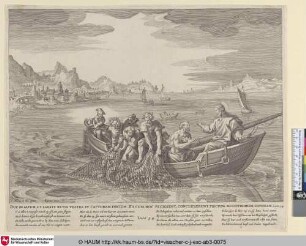 [Der wundersame Fischfang; The miraculous druaght of fishes]