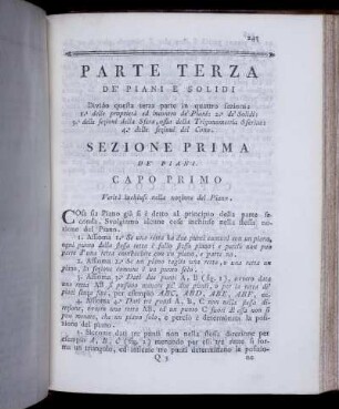 Parte Terza.